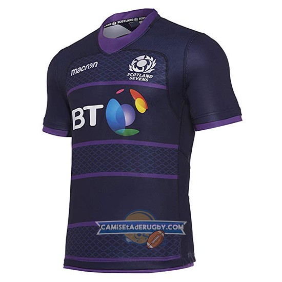 Camiseta Escocia 7s Rugby 2017-2018 Local